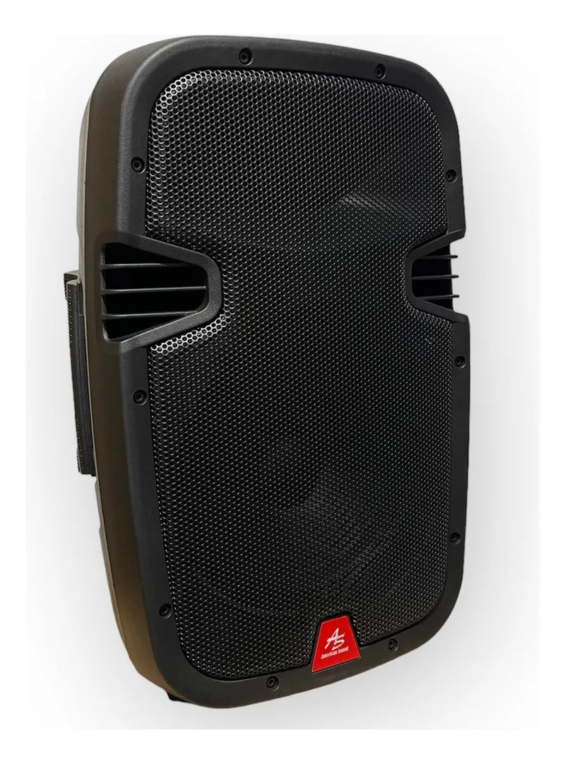 Cabina Activa De 10 Américan Sound Aspa108x Excelente Sonido Negro