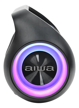 Parlante Aiwa AWS800BT TWS Bluetooth 70W Boombox Color Negro