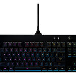 Teclado Logitech G Pro Rgb Switch Gx Clicky Blue Gaming Idioma inglés EE. UU.