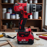 Taladro Percutor Inalámbrico 48v Potente Trabajo Brushless - Aleatorio