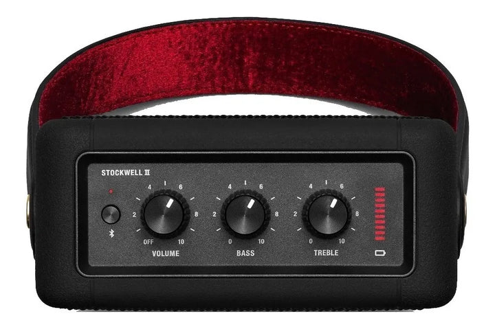 Parlante Marshall Stockwell II portátil con bluetooth waterproof black