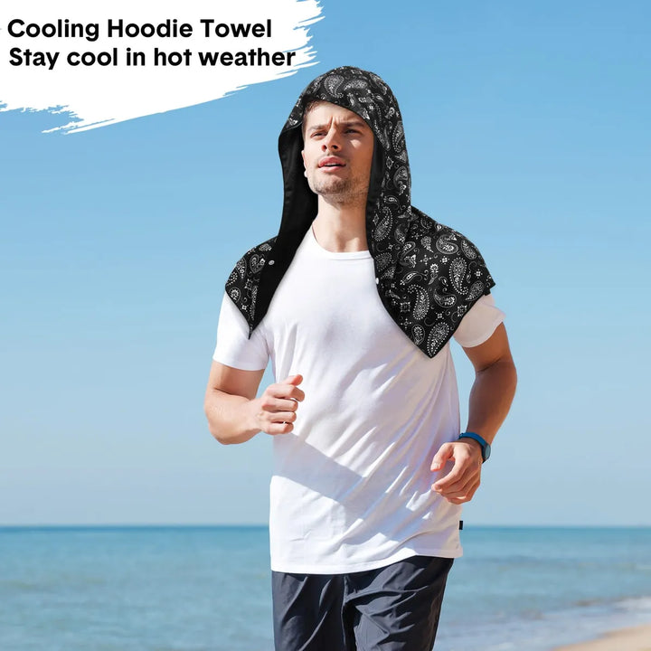 Fuweave Toalla Refrescante Con Capucha, Toallas Refrescantes