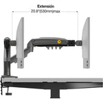 Soporte North Bayou Nb F80 Gamer Negro