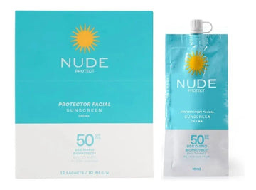 Nude Protector Facial 50spf X Unidad