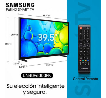 Samsung Led 40 Full Hd F6000 Smart Tv Un40f6000fkxzl