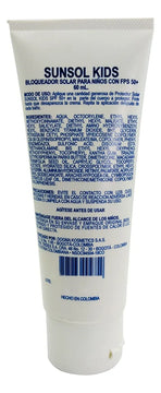 Protección Solar Sun Sol Kids Spf50+ Alta Protección 60ml