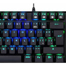 Teclado Gamer Redragon Mitra K551 Spanish Red Switch Black Teclado Negro Idioma Español España