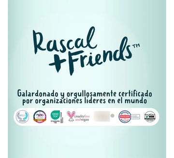 Pañitos Húmedos Premium Rascal Friends Piel Sencible