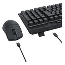 Kit Teclado/ Mouse/ Diadema/ Mousepad Redragon S147 Negro