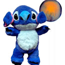 Stitch Juguete Que Respira, Alivia La Ansiedad Con Sonido Color Azul