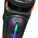 Torre Cabina De Sonido 8 Pulgadas X 3 Bluetooth + Micrófono Negro