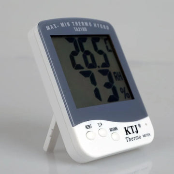 Termómetro Higrómetro Digital Reloj