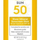 Protector Solar Cetaphil Sheer Mineral Sunscreen Stick Spf50