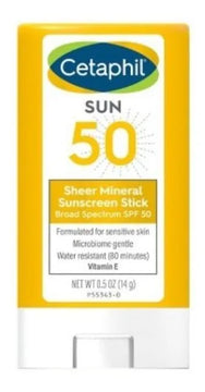 Protector Solar Cetaphil Sheer Mineral Sunscreen Stick Spf50