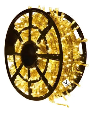 Luces Navidad Decorativas Por 100 Mts Y 1000 Leds Navideñas Blanco