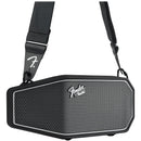 Fender X Teufel Rockster Cross - Altavoz Bluetooth Inalámbrico Portátil, Resistente, Impermeable, 16 Horas De Batería, Potente Sonido Estéreo, Subwoofer, Banco De Energía Integrado, Correa De Guitarra