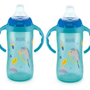 Set Vasos Nuk Entrenador 10 Onzas / 2 Unidades Transparente