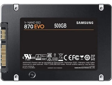 Disco sólido interno Samsung 870 EVO MZ-77E500 500GB negro