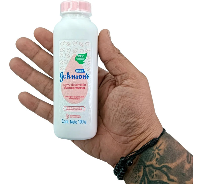 Polvo Johnsons Baby Dermoprotector 100g 100 Gramos