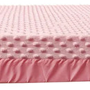 Cojín Colchoneta Cuna Corral De Bebés 90 X 60cm Plastificada Color Rosada Claro