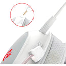 Auriculares inalámbricos para juegos Redragon Zeus Pro, 2,4 GHz, 7.1 Rgb, blancos