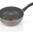 Wok Imusa 24cm Antiadherente Talent Color Gris