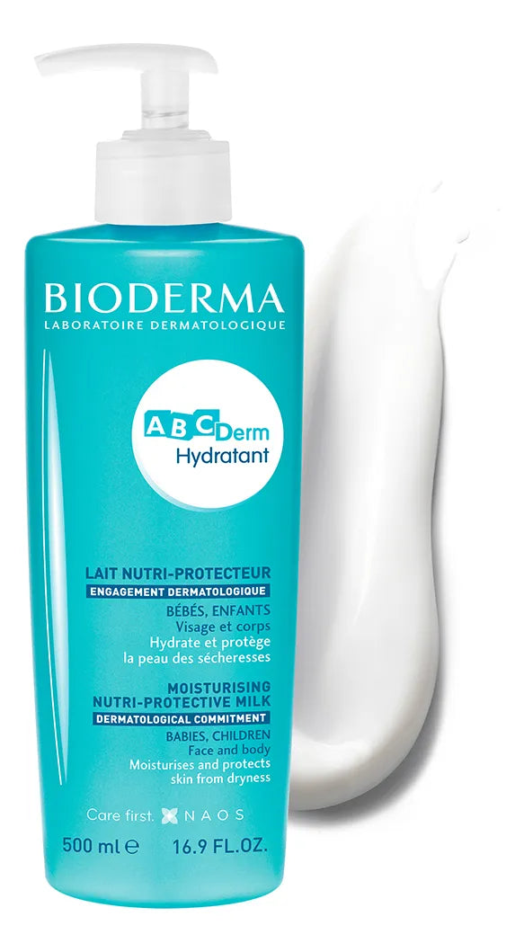 Crema Abcderm Hydratante 500ml Bebes Y Niños Bioderma