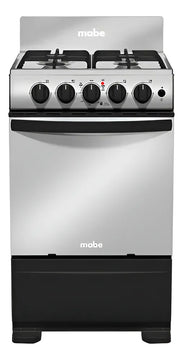 Estufa De Psio A Gas 52 Cm Inox Mabe Emc5150snx1