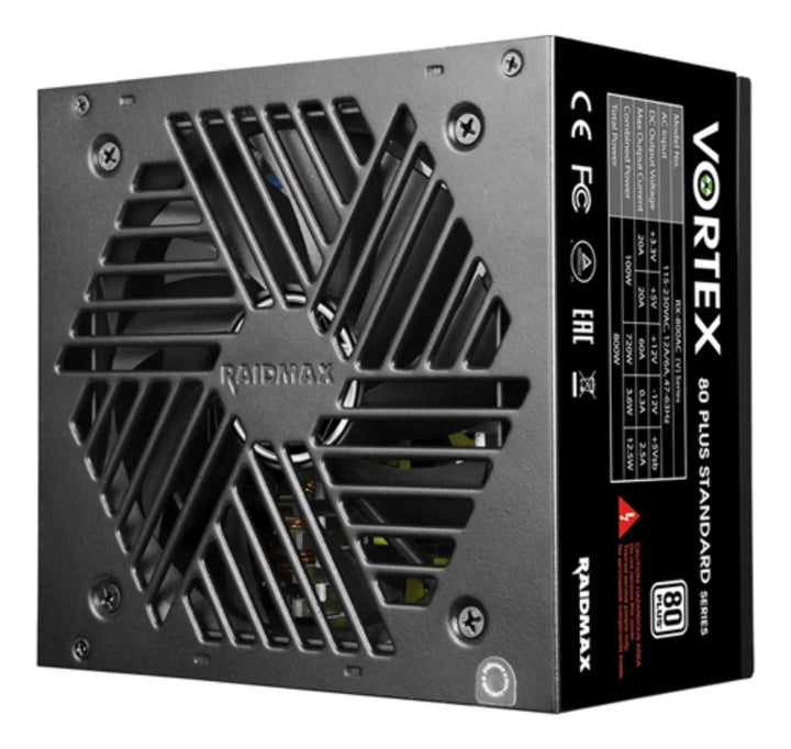 Fuente De Poder Raidmax Vortex 800w 80 Plus White 2x Pcie Negro