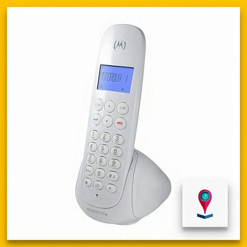 Teléfono Motorola Inalámbrico M700W inalámbrico - color blanco