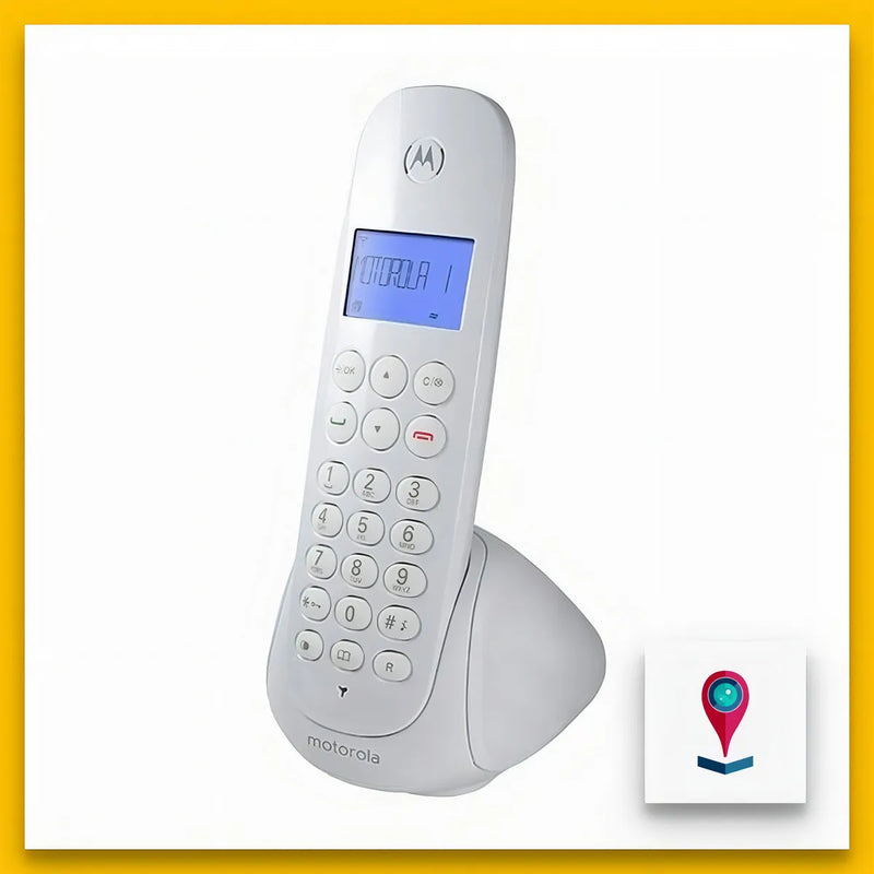 Teléfono Motorola Inalámbrico M700W inalámbrico - color blanco