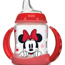 Vaso Nuk Entrenador 5 Onzas * Minnie Mouse Boquilla Blanda Rojo