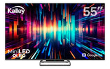 Televisor Kalley Smart Qled 4k 55 Pulgadas Google Negro 133.