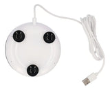 Mini Lavadora Portátil Giratoria Turbina Ultrasónica Viaje C Blanco