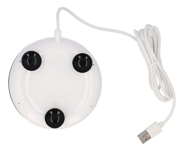 Mini Lavadora Portátil Giratoria Turbina Ultrasónica Viaje C Blanco