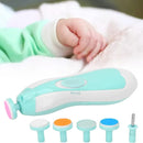 Lima De Uñas Eléctrico Para Beb Azul