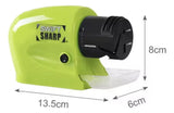 Afilador De Cuchillos Tijeras Destornilladores Electrico - Verde