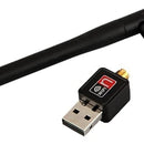 Adaptador Receptor Wifi Usb Inalambrico 150 Mbps Con Antena