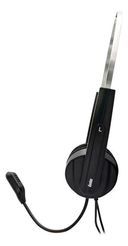 Auriculares Con Micrófono Genius Hs-220u Usb Color Negro