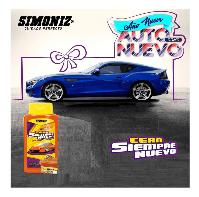 Cera Siempre Nuevo Brillo Para Carros Revive Color Buen Olor
