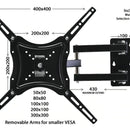 Base Para Tv De 14 Hasta 55 Pulgadas Color Negro
