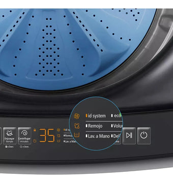 Lavadora Automática Mabe Digital 14 Kg Carga Superior 127v Diamond Gray