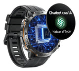 Cubot Smartwatch Reloj Inteligente X3 Bluetooth Llamada 1.73 Impermeable Negro