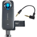 Insta360 Zapata Fría De Micrófono Invisible Røde Wireless Go Negro