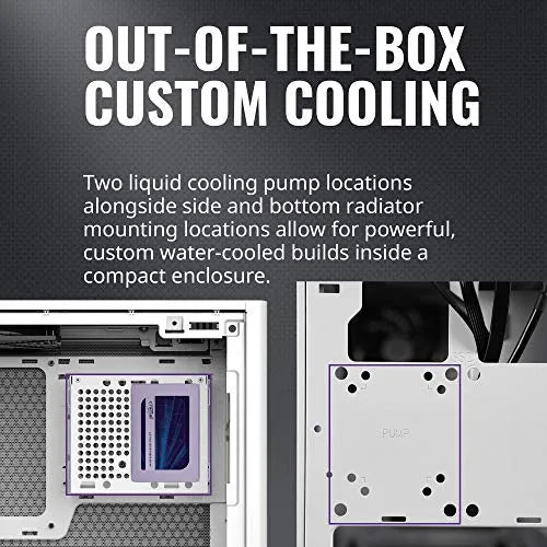 Cooler Master Nr200 Caja Mini-itx Sff Blanca De Factor De Fo Blanco