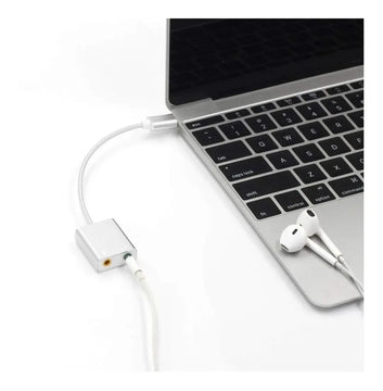 Tarjeta Externa De Audio Con Conector Tipo C 7.1 Virtual