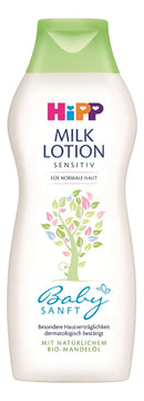 Hipp Baby Gentle Milk Lotion Con Aceite De Almendras Orgán.