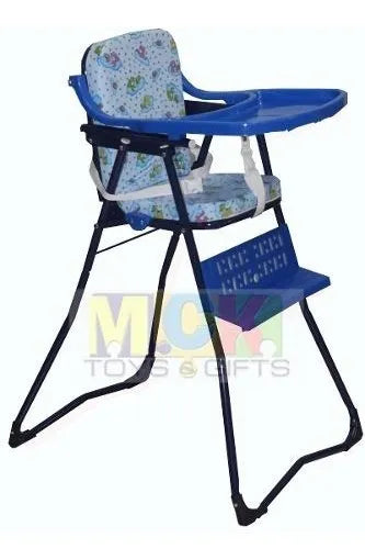 Silla Comedor Plegable Para Bebe Niña Y Niño Azul