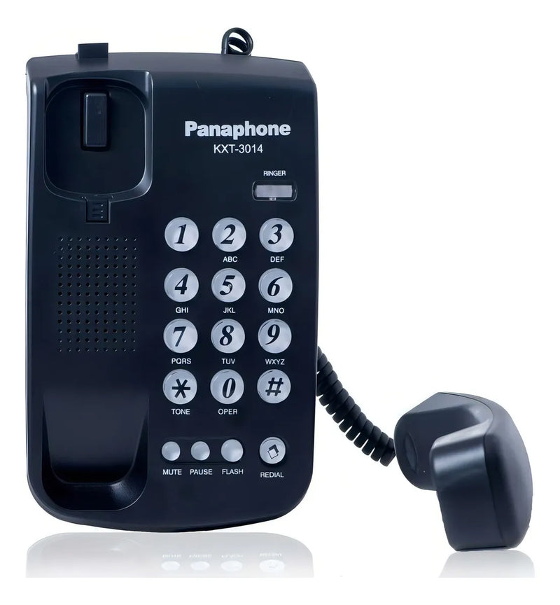 Teléfono Panaphone kxt-3014 fijo - color negro
