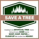 Fraser Hill Farm Arbol De Navidad Artificial Flocado De 7.5